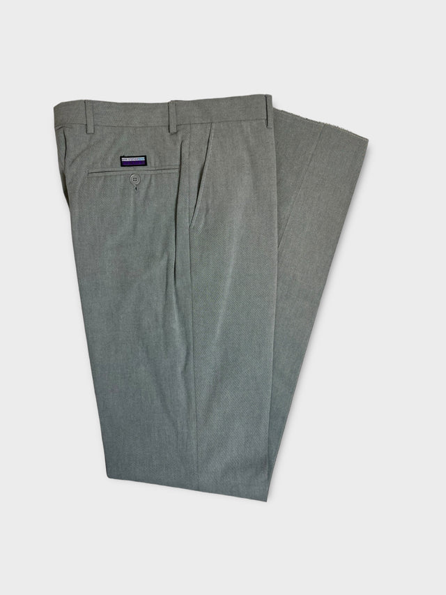 Light Grey Cotton Trousers