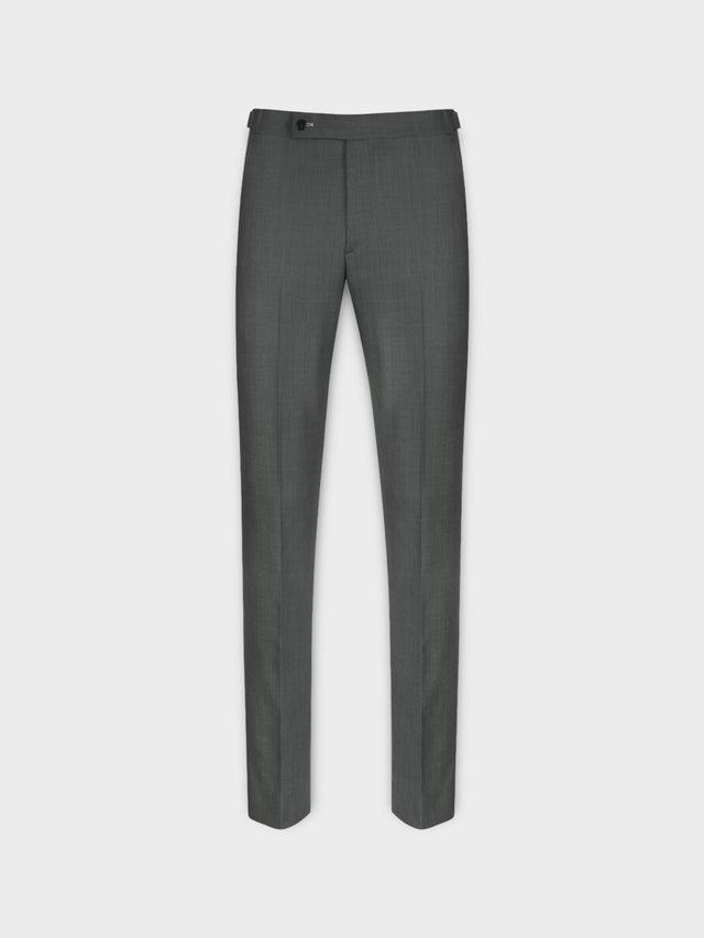 Dark Grey Birds Eye Suit