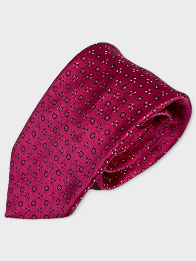 Pink Silk Tie