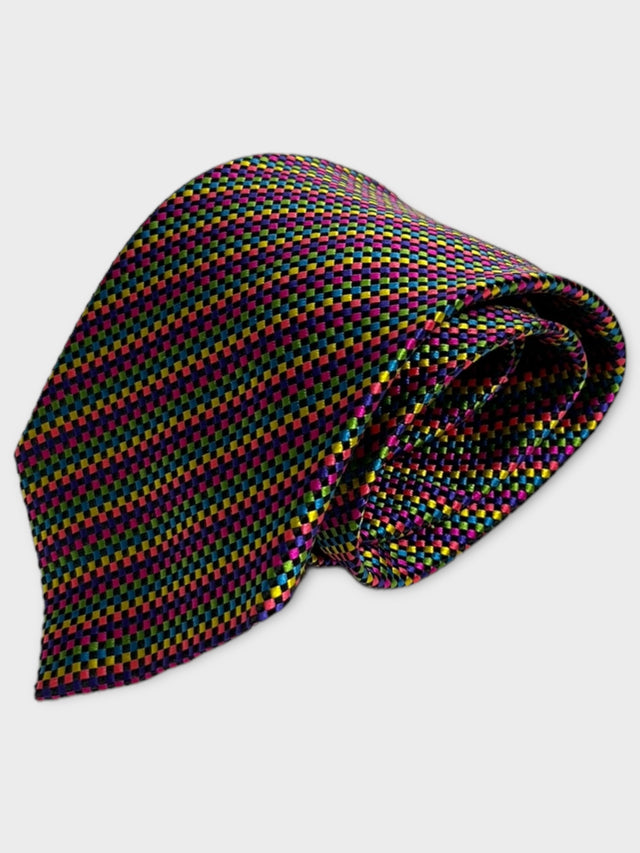 Multicoloured Silk Tie