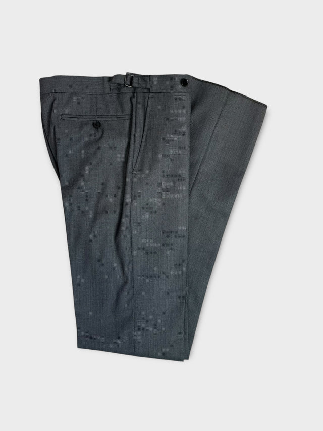 Grey Birdseye trouser