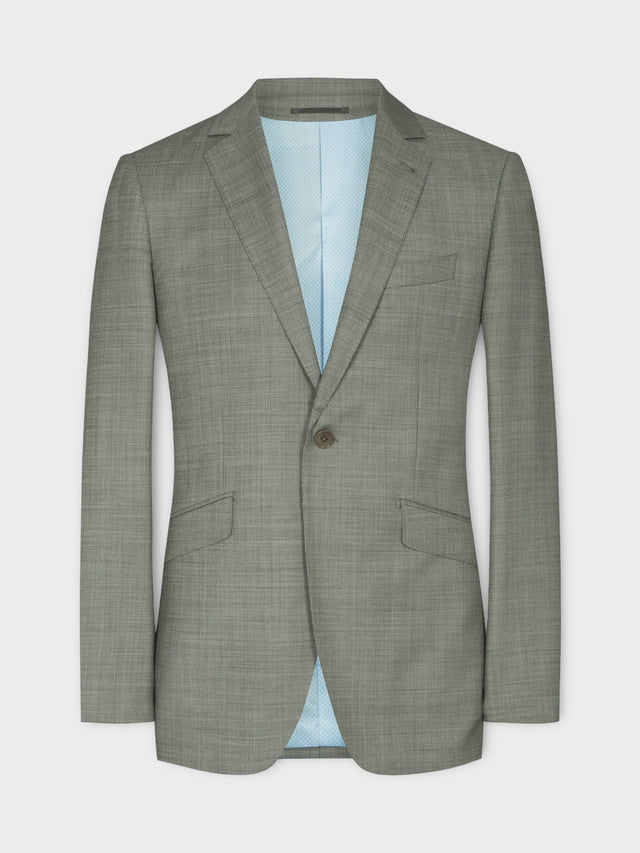 Light Grey Sharkskin Suit