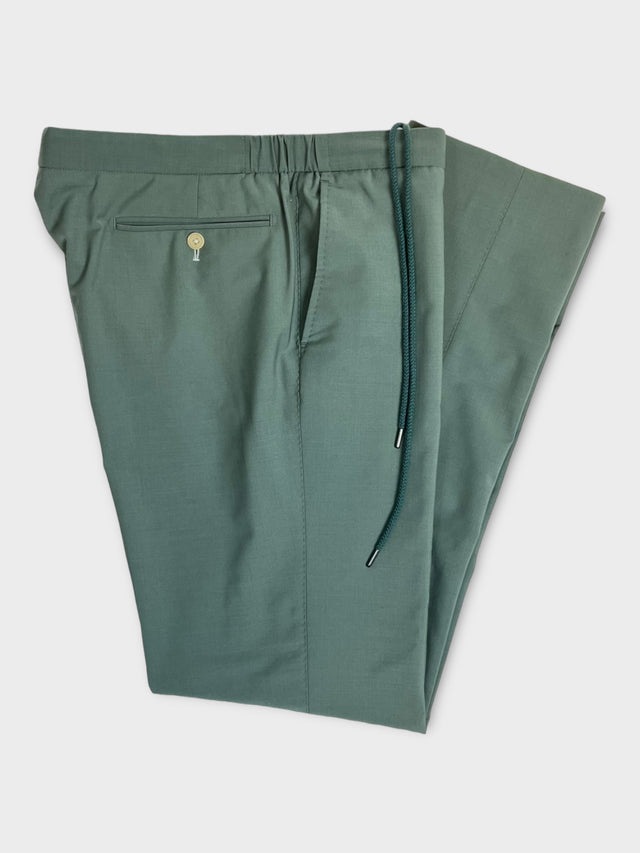 Green lounge trousers