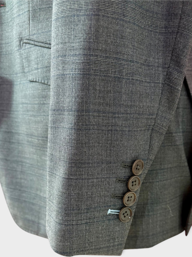 Grey Prince Of Wales Suit