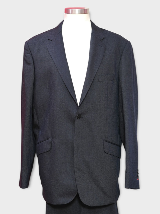 Navy Houndstooth Suit