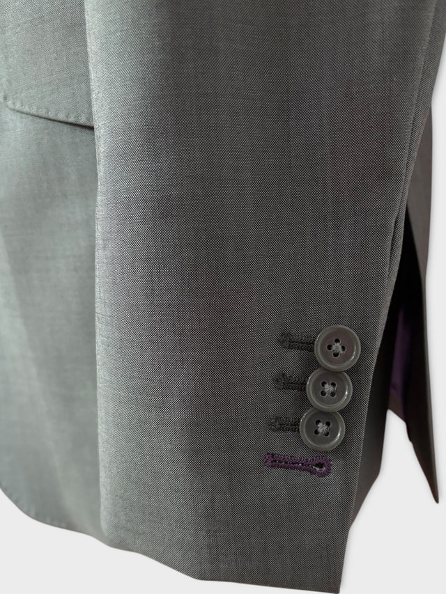 Grey Wool And Mohair Suit