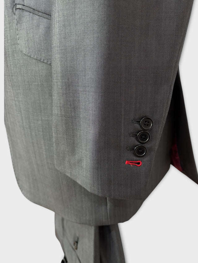 Grey Wool And Mohair Suit