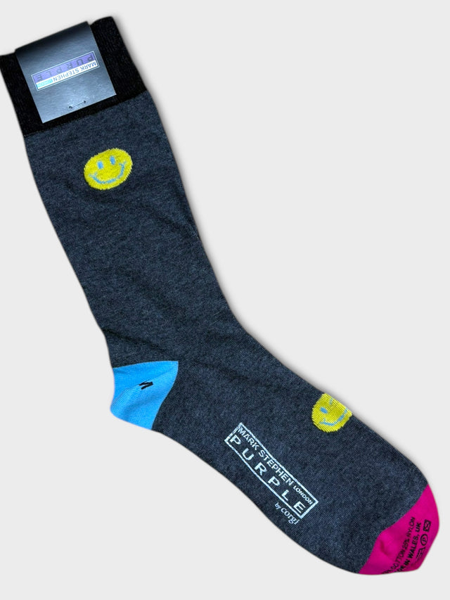 Grey Cheeky Cotton Socks