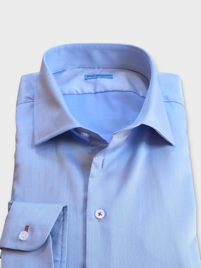 Contemporary Cutaway Pale Blue Shirt