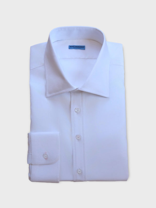 Classic Cutaway White Shirt