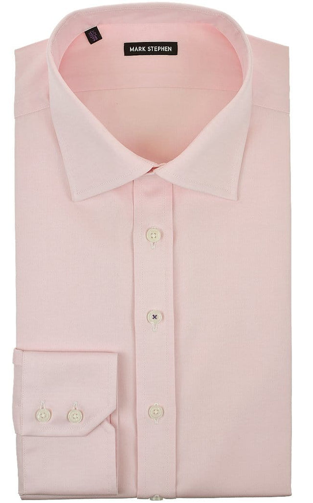 Mark Stephen Regular Fit Pink Pinpoint Shirt