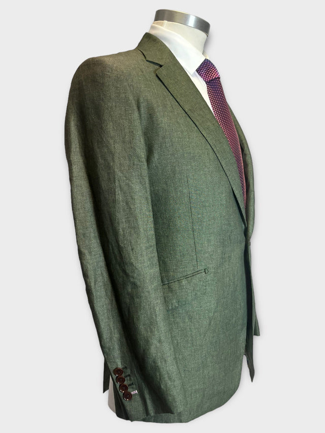 Green Linen Jacket