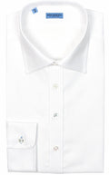 Regular Fit White Oxford Shirt - Mark marengo