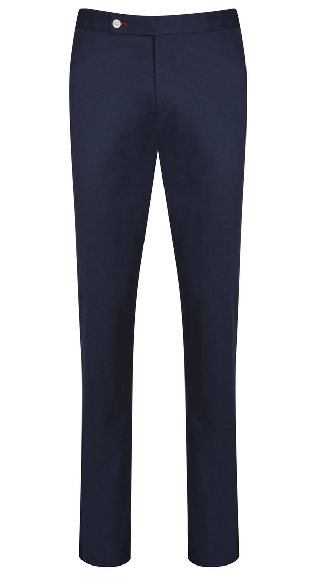 Navy Cotton Drill Trouser - Mark marengo