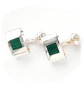 Silver Camera Design Green Cufflinks - Mark marengo