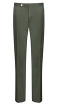 Khaki Cotton Drill Trouser - Mark marengo