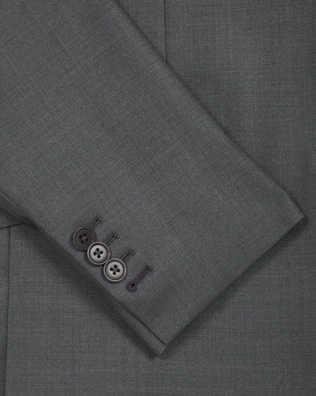 Grey Twill Suit - Mark marengo