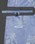 Dark Grey Twill Suit - Mark marengo