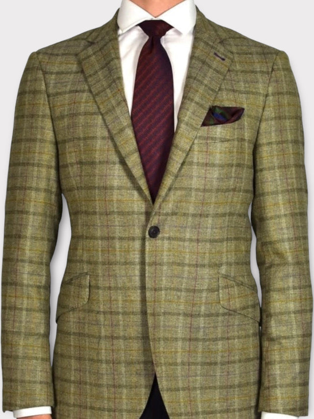 Green Tweed Jacket