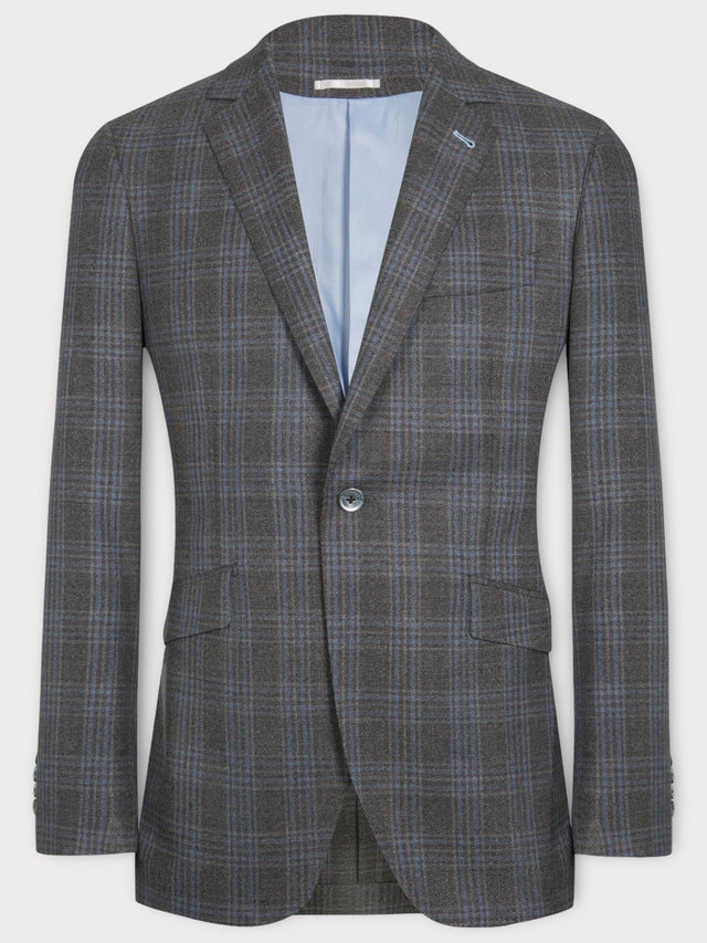 Brown Check Jacket