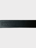 Black Leather Belt-Mark Marengo Savile Row