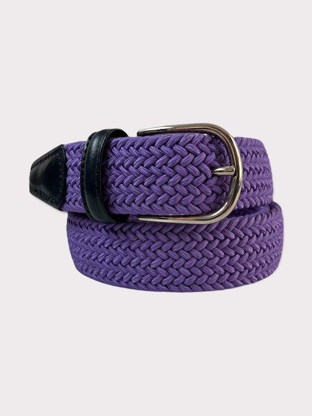 Purple elasticated Belt