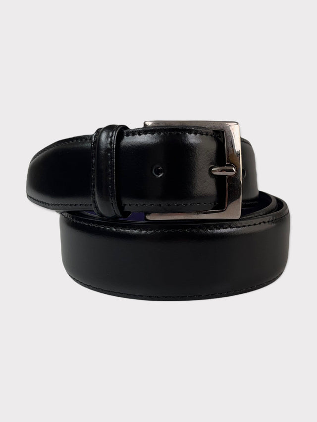 Black Leather Belt