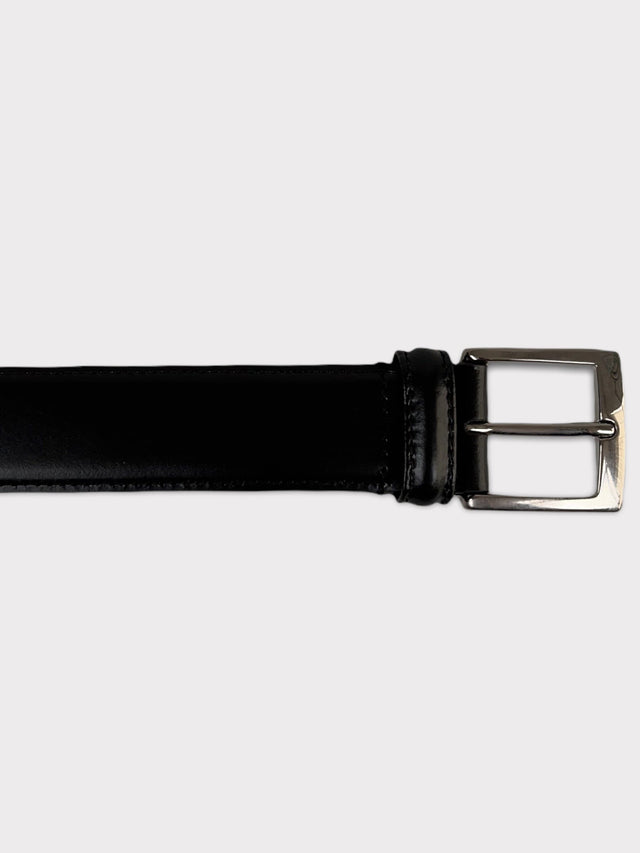 Black Leather Belt