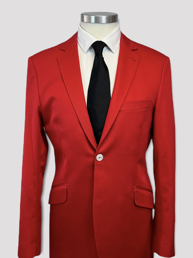 Red Cotton Suit