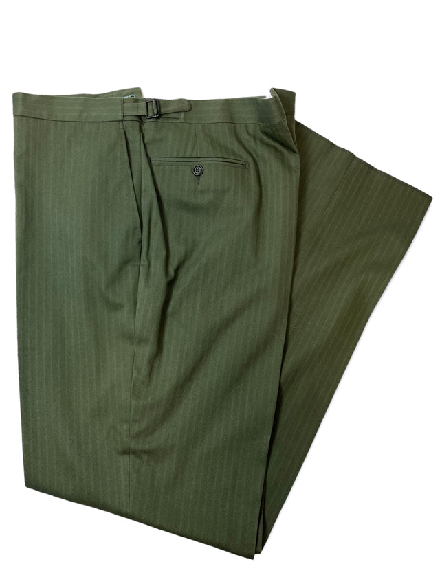 Green Cotton Trousers