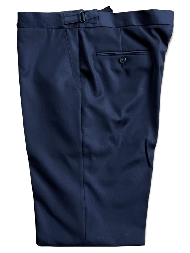 Navy Wool Trousers