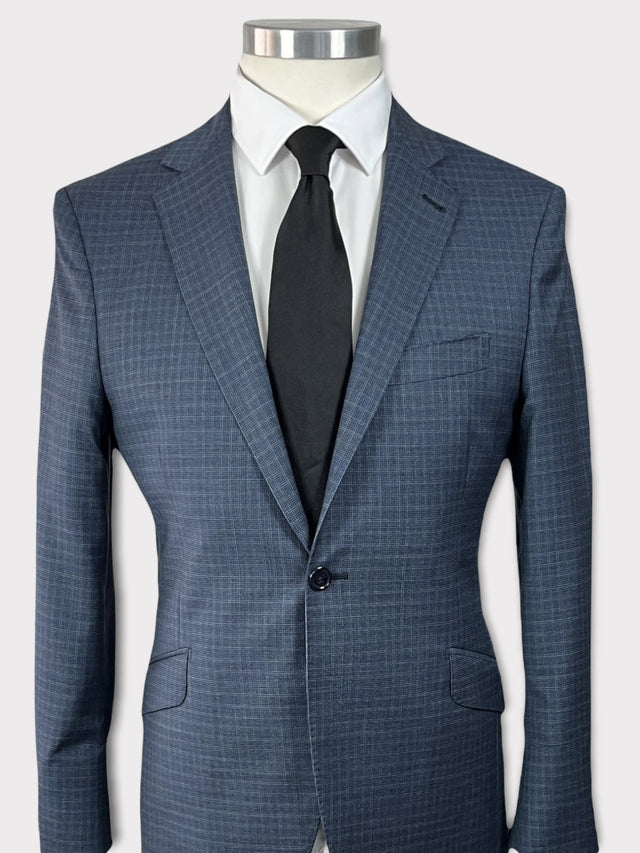 Blue Check Suit