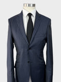 Blue Pinstripe Suit