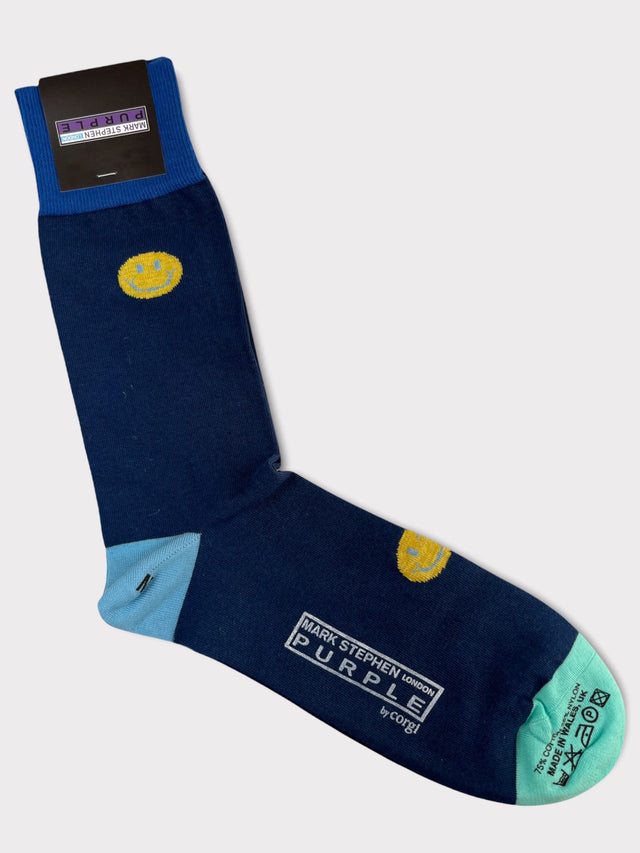 Mark Marengo Blue Socks