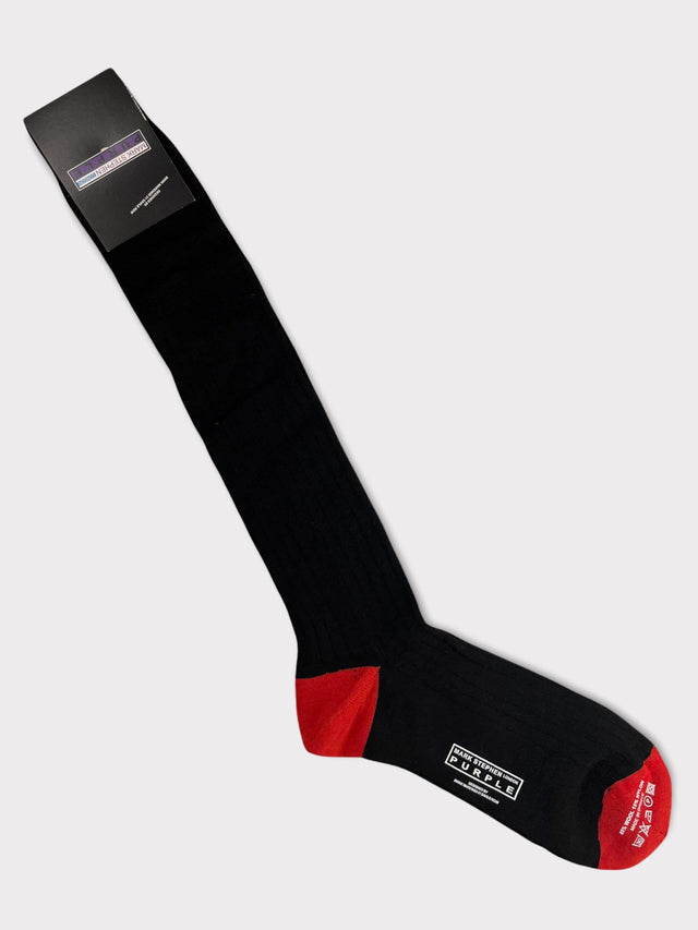 Mark  Marengo Black Long Socks
