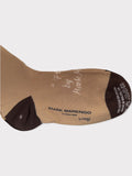 Beige Signature Cotton Socks-Mark Marengo Savile Row