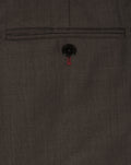 Dark Brown Sharkskin Suit - Mark marengo