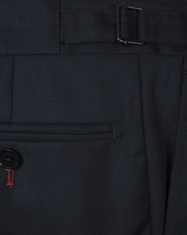 Navy Twill Suit - Mark marengo