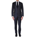 Navy Pinstripe Suit - Mark marengo