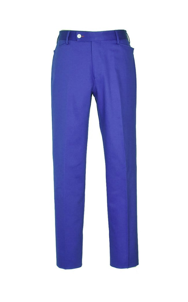 Royal Blue Gabardine Trousers