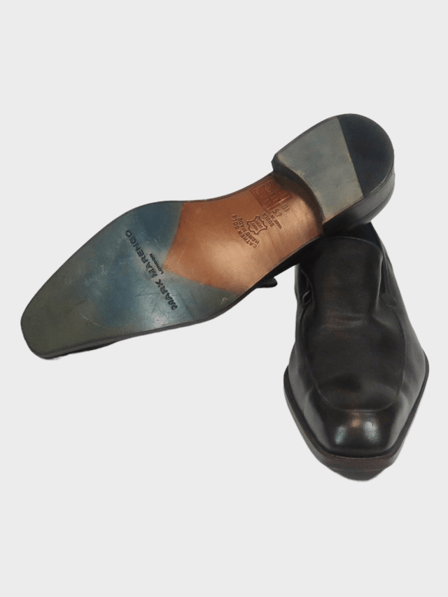 Dark Brown Leather Loafer