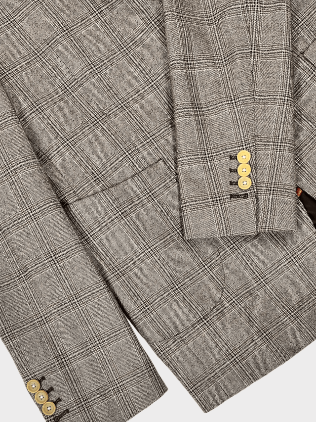 Light Brown Check Jacket