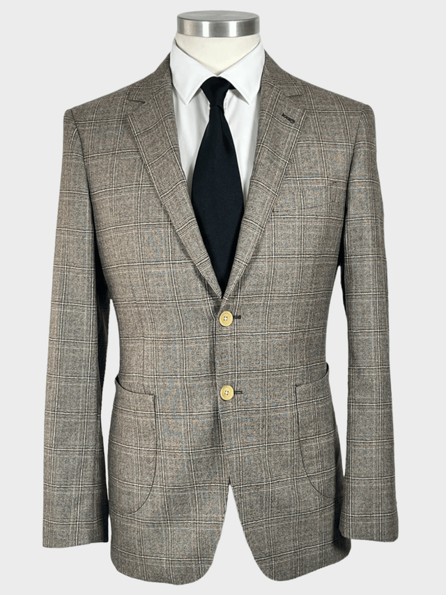 Light Brown Check Jacket