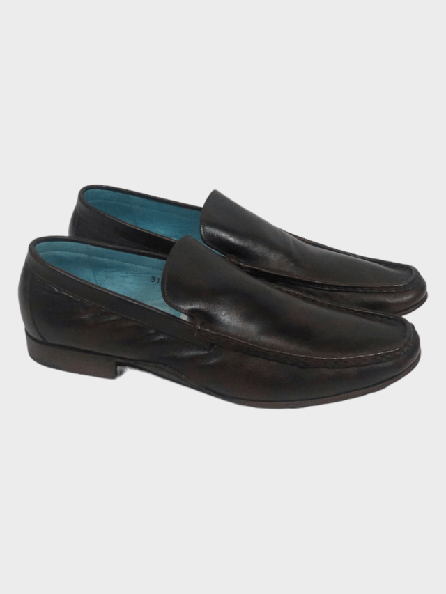 Dark Brown Leather Loafer