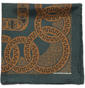 Green Pocket Square - Romanesque - Mark marengo