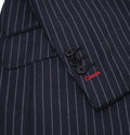 Navy Pinstripe Suit - Mark marengo